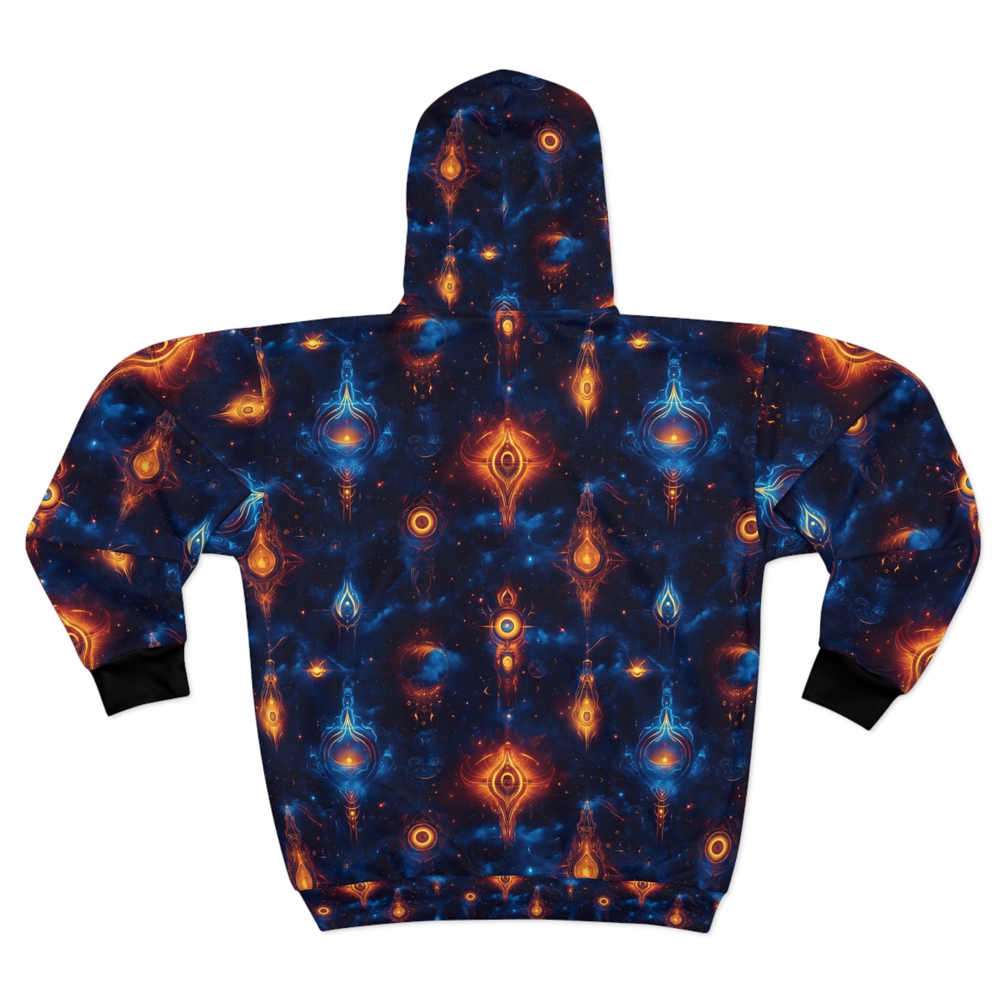 Alien Galaxy Unisex Zip Hoodie