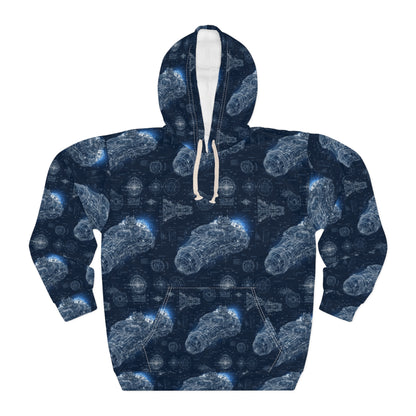 Hyper Futuristic Tech Blueprint