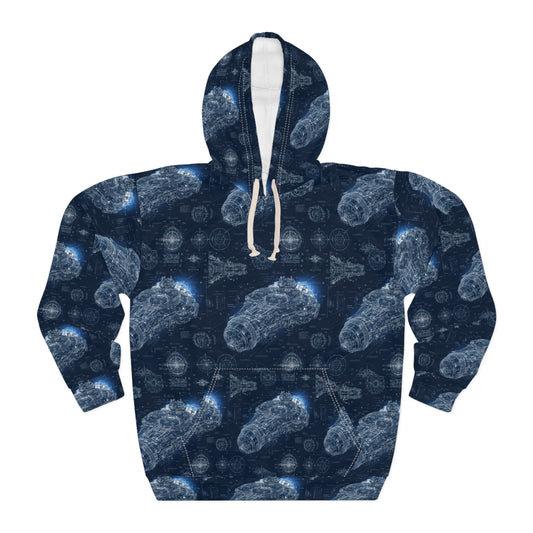 Hyper Futuristic Tech Blueprint