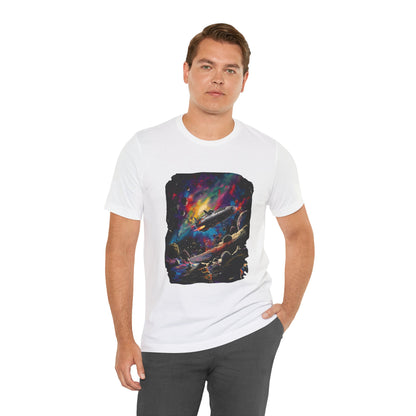Interstellar Voyager Explore the Cosmic Frontier T-shirt