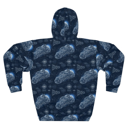 Hyper Futuristic Tech Blueprint