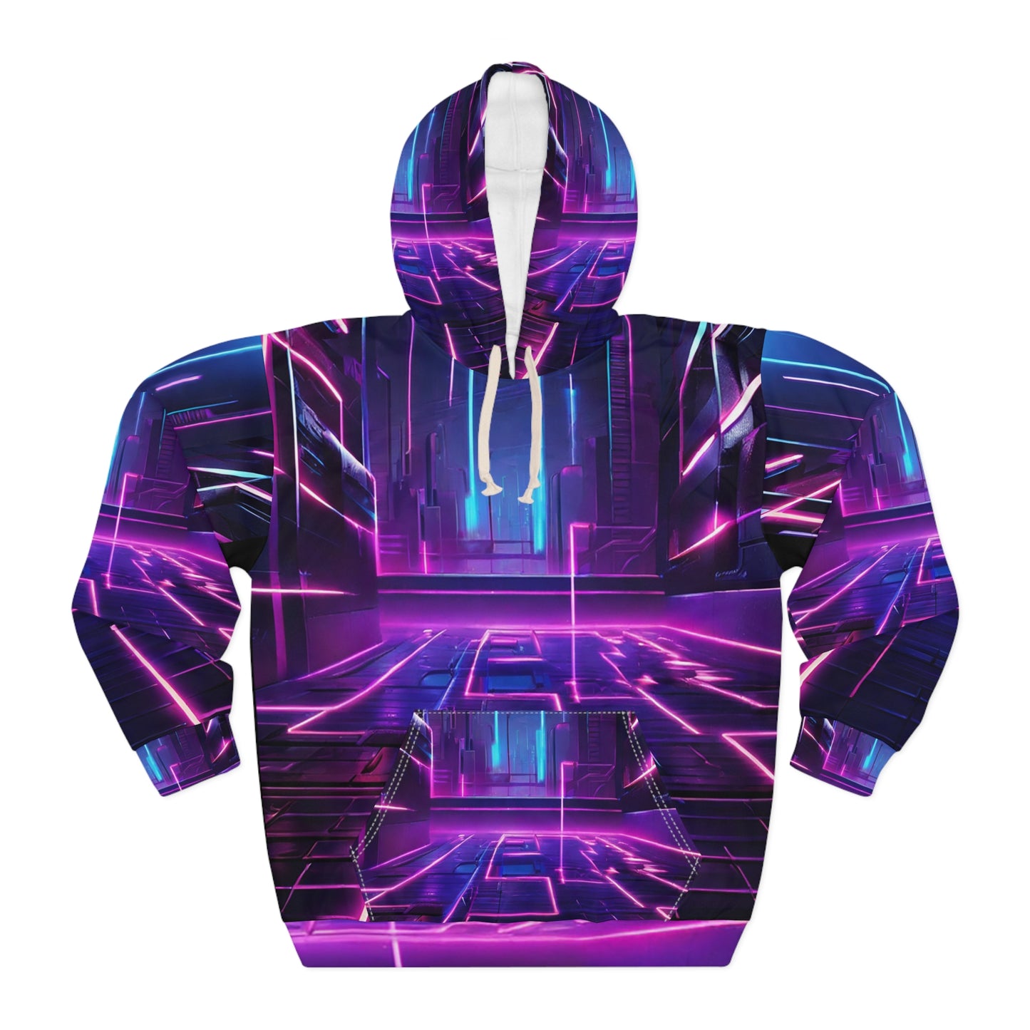 Cyberpunk Neon Light Unisex Hoodie