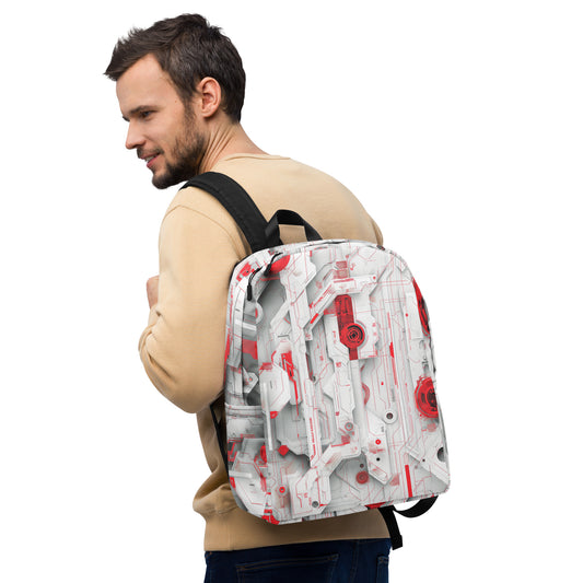 Intricate Circuit Design Backpack