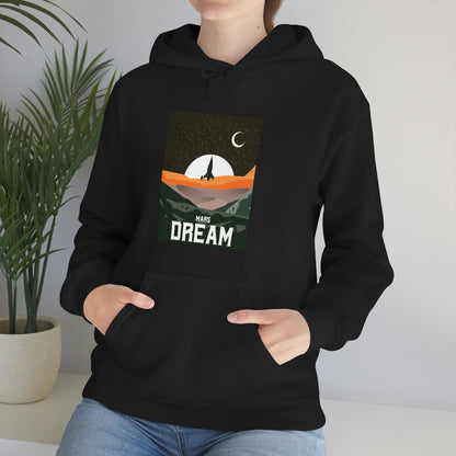 Space Mars Dream Unisex Heavy Blend™ Hoodie