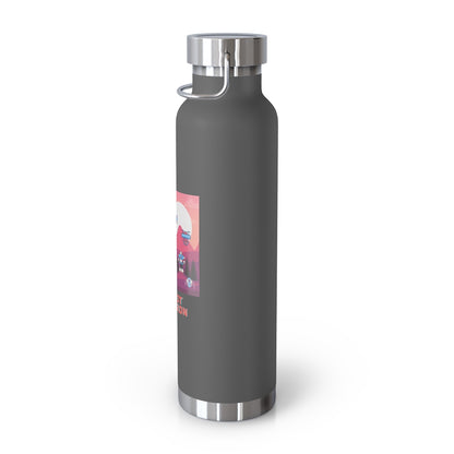Robot Invasion 22oz Vacuum Insulated Bottle