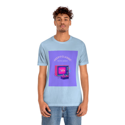 Retro Gamer Unisex Jersey Short Sleeve Tee