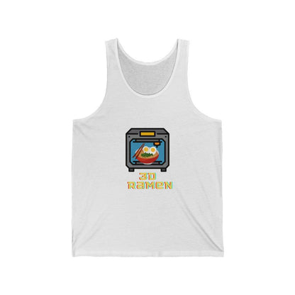 3D Printed Ramen Noodles Unisex Jersey Tank Top