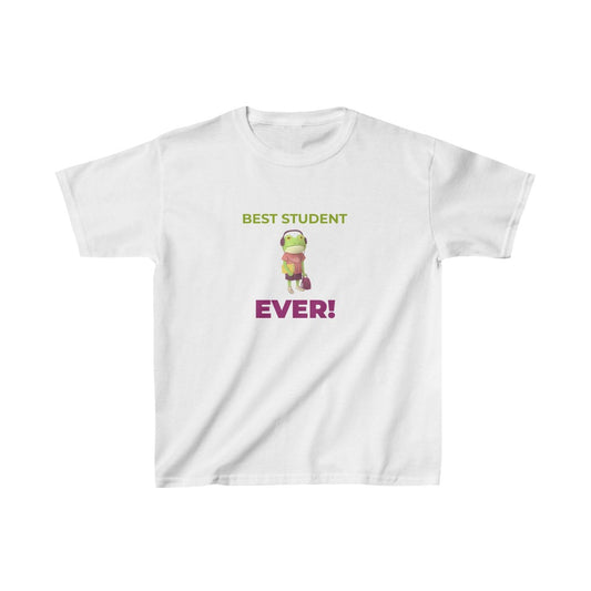 Funny Best Student Ever Kids Heavy Cotton™ Tee