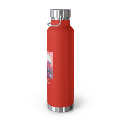 Robot Invasion 22oz Vacuum Insulated Bottle