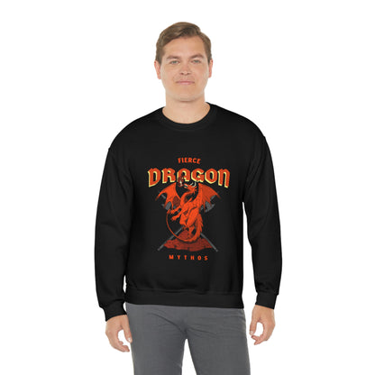 Fierce Dragon Unisex Heavy Blend™ Crewneck Sweatshirt