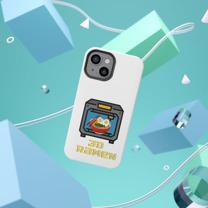 3D Printed Ramen Noodles Impact-Resistant Phone Cases