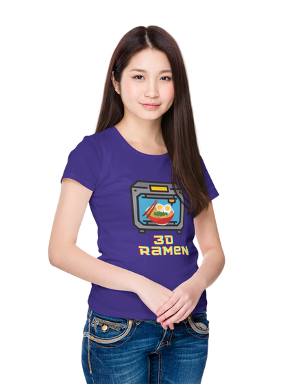3D Printed Ramen Noodles Unisex Jersey Short Sleeve T-Shirt