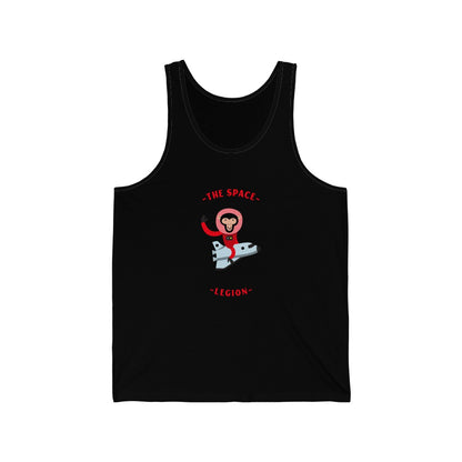 Funny Space Legion Unisex Jersey Tank Top