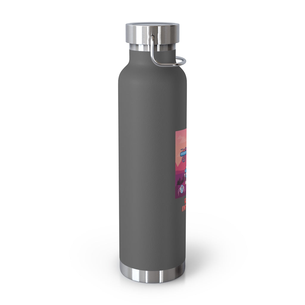 Robot Invasion 22oz Vacuum Insulated Bottle