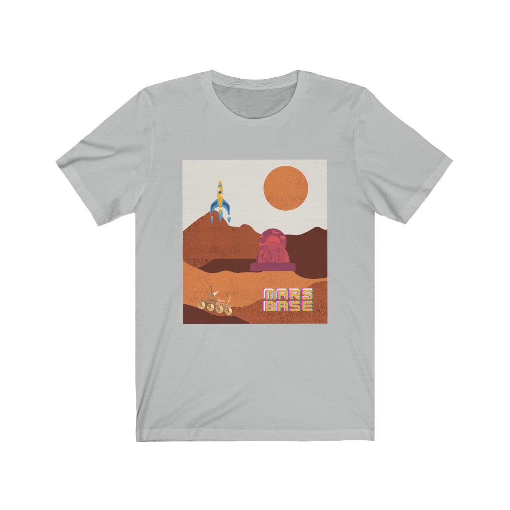 Mars Base Unisex Jersey Short Sleeve T-Shirt