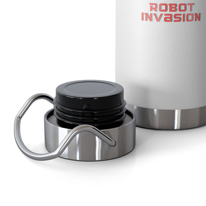 Robot Invasion 22oz Vacuum Insulated Bottle