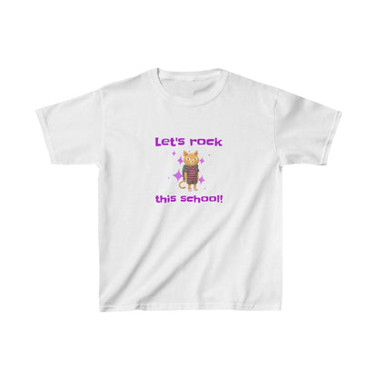 Let's Rock this School Kids Heavy Cotton™ Tee