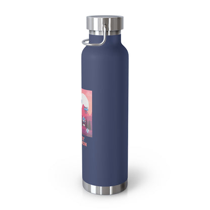 Robot Invasion 22oz Vacuum Insulated Bottle