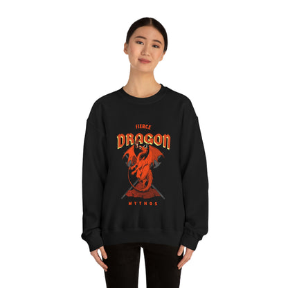 Fierce Dragon Unisex Heavy Blend™ Crewneck Sweatshirt