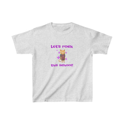 Let's Rock this School Kids Heavy Cotton™ Tee