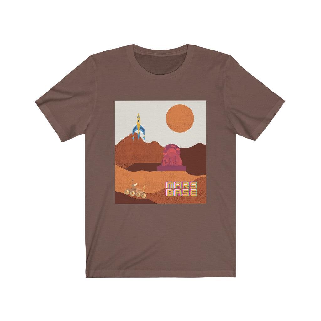 Mars Base Unisex Jersey Short Sleeve T-Shirt