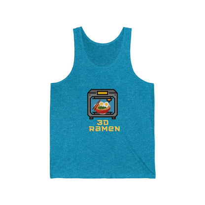3D Printed Ramen Noodles Unisex Jersey Tank Top