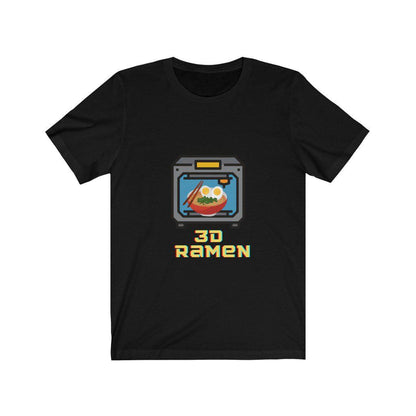 3D Printed Ramen Noodles Unisex Jersey Short Sleeve T-Shirt