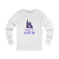 Level Up Gaming Unisex Jersey Long Sleeve Tee