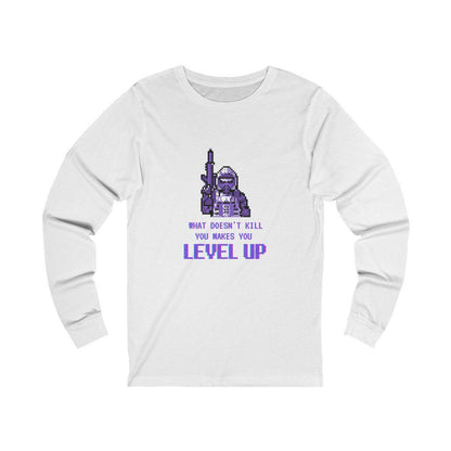 Level Up Gaming Unisex Jersey Long Sleeve Tee