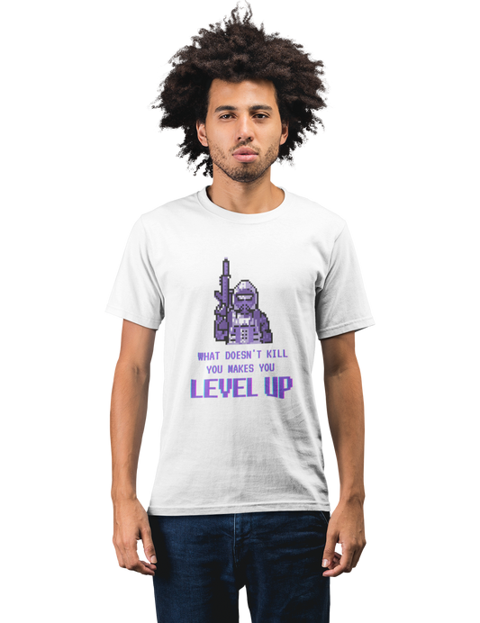 Level Up Gaming Unisex Jersey Short Sleeve T-Shirt
