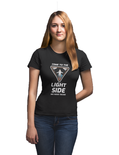 Light Side Taco Unisex Jersey Short Sleeve Tee