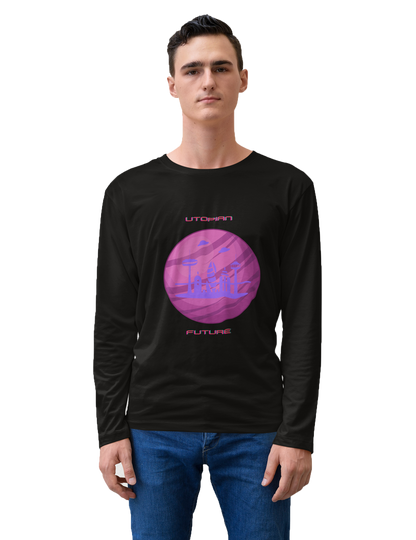 Utopian Future Unisex Jersey Long Sleeve Tee