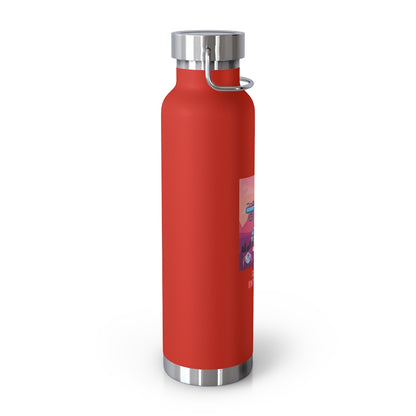 Robot Invasion 22oz Vacuum Insulated Bottle