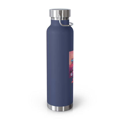 Robot Invasion 22oz Vacuum Insulated Bottle
