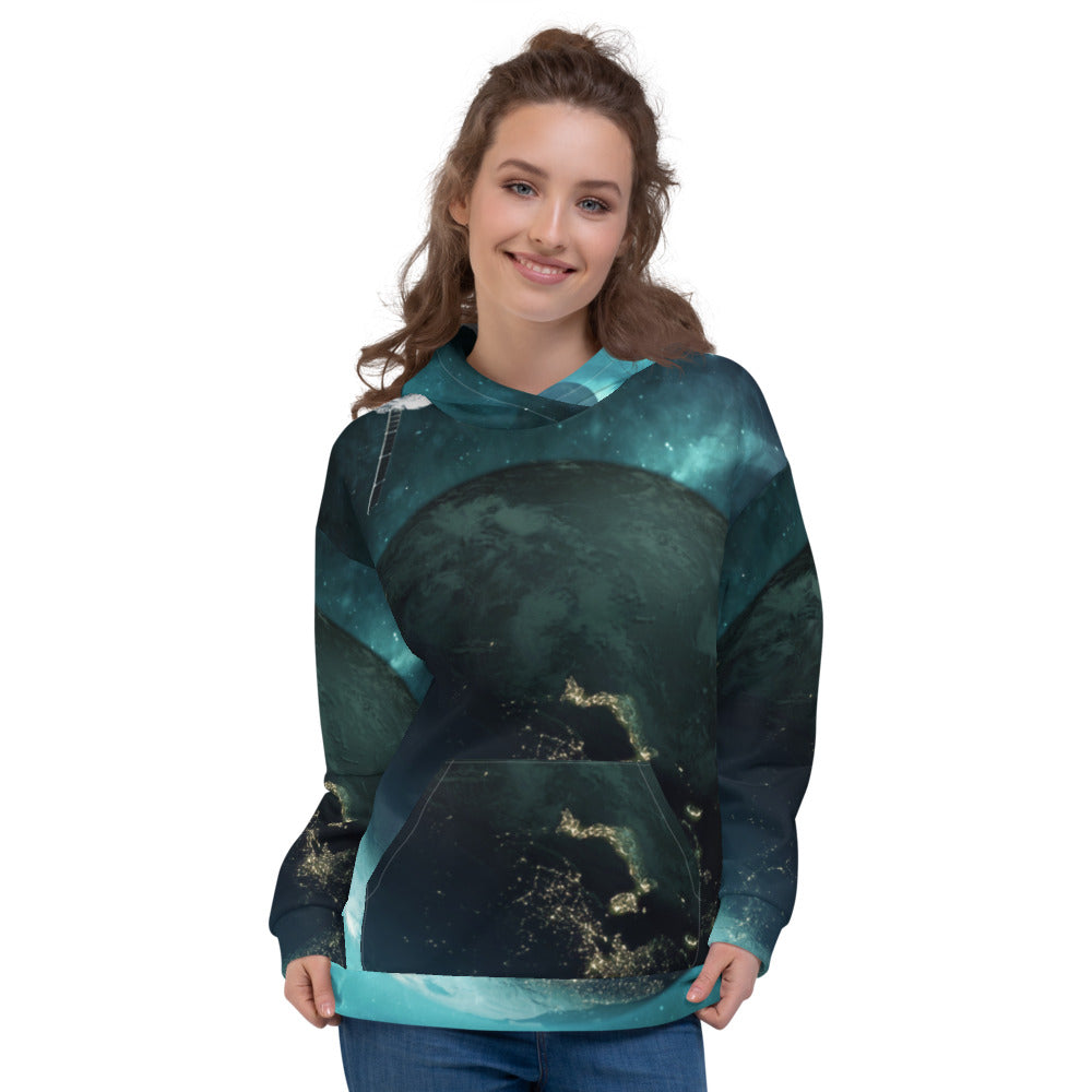 Unknown Planet All Over Print Unisex Hoodie