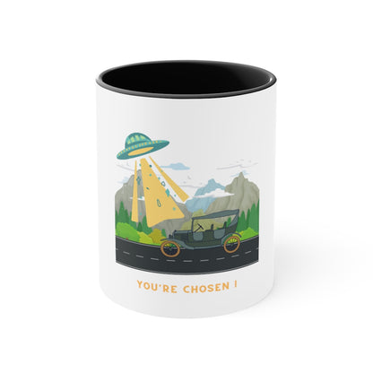 You Are Chosen Accent Mug