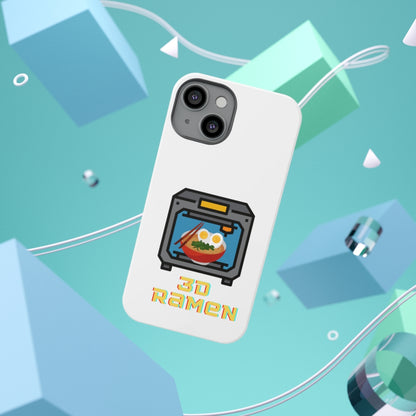 3D Printed Ramen Noodles Impact-Resistant Phone Cases