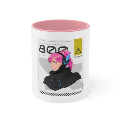 Cyborg Tech Accent Mug