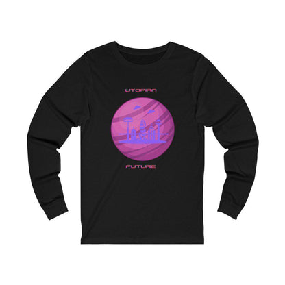 Utopian Future Unisex Jersey Long Sleeve Tee