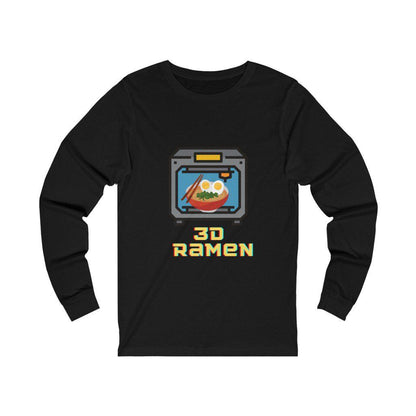 3D Printed Ramen Noodles Unisex Jersey Long Sleeve Tee