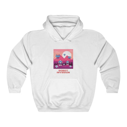 Robot Invasion Unisex Heavy Blend™ Hooded Sweatshirt