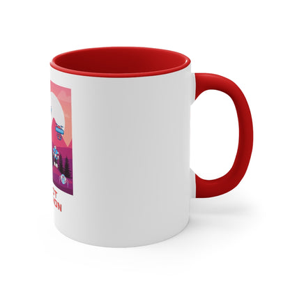Robot Invasion Accent Mug