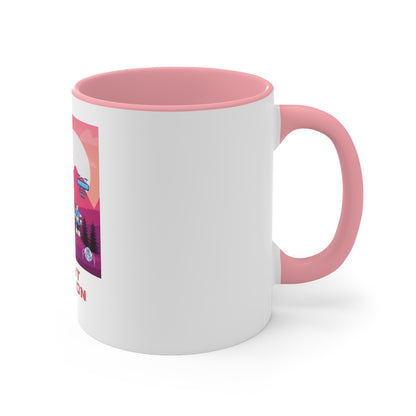 Robot Invasion Accent Mug