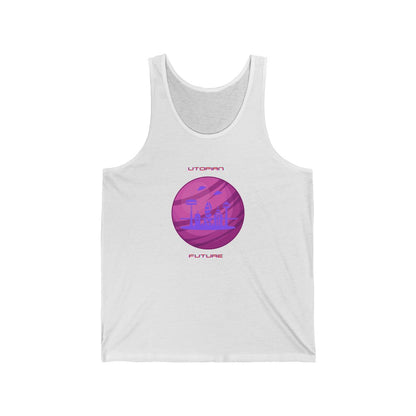 Utopian Future Unisex Jersey Tank Top