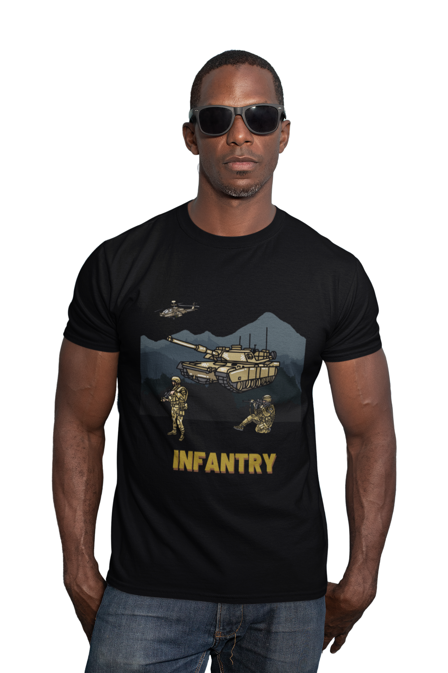 Infantry Soldiers Unisex Jersey Short Sleeve T-Shirt